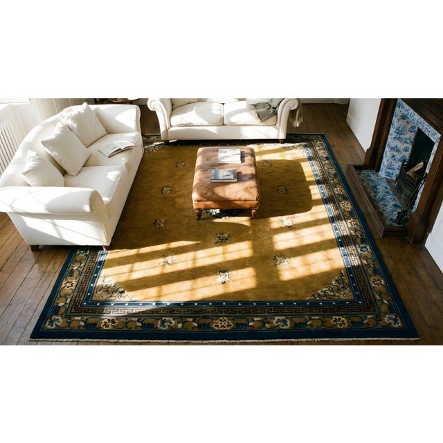 Antique Chinese Peking Rug For Sale - Image 14 of 15