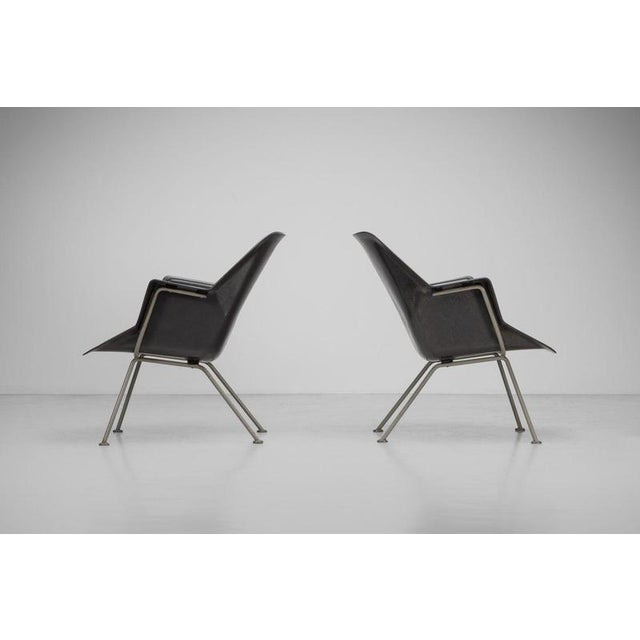 Model 416 Armchairs by Wim Rietveld and Andre Cordemeyer for Gispen, 1957, Set of 2 For Sale - Image 13 of 18