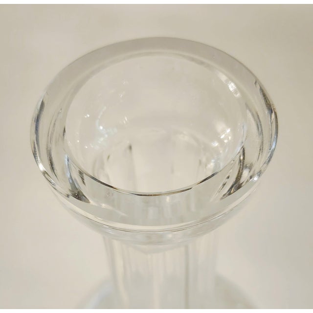 1960s 1960s Kylemore Cut Crystal Barware Wine Decanter & Stopper by Waterford For Sale - Image 5 of 9
