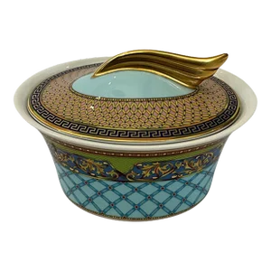 Versace by Rosenthal Porcelain Sugar Bowl