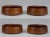 Early Dansk Quistgaard Ihq Jhq Faceted Teak Salad Centerpiece Bowl 4 Unmarked Serving Bowls For Sale - Image 11 of 13