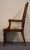 Late 20th Century Thomasville Bardini Collection Italian Neoclassical Tuscan Style Dining Arm Chair 40821-822 For Sale - Image 5 of 12