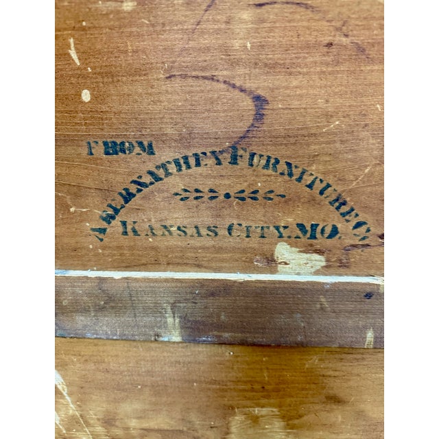 Antique Abernathy Furniture Co. 19th Century Victorian Walnut Chest of Drawers For Sale - Image 15 of 15