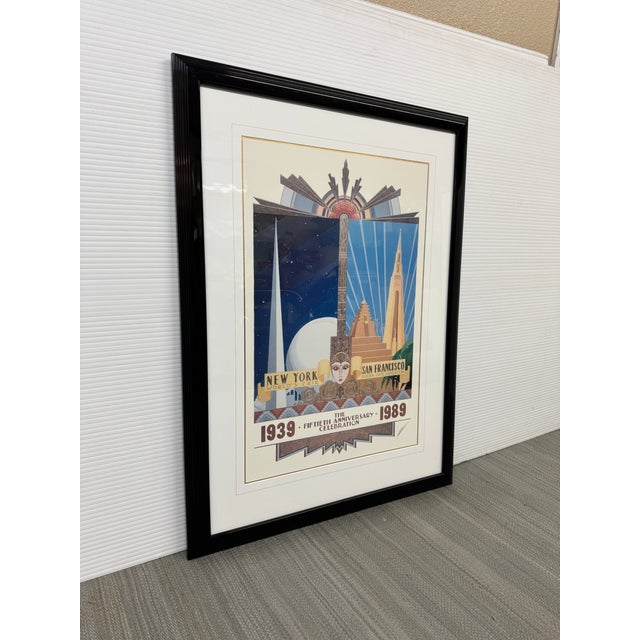 Design Plus Gallery presents a 50th Anniversary Celebration Poster Print by Stephan Martiniere. This Art Deco style poster...