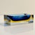 Striking 1960s Murano Sommerso art glass ashtray attributed to Flavio Poli for Seguso Vetri d’Arte, featuring a rich...