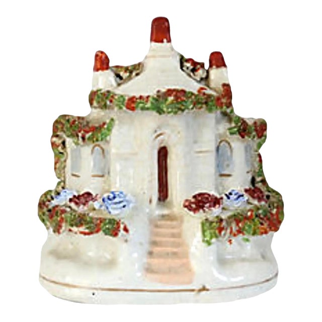 19th Century Staffordshire Cottage Pastille Burner For Sale