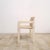 Brutalist Dining Chairs in Original Beige Velvet, 1960s, Set of 4 For Sale - Image 3 of 8