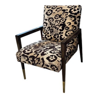 Marge Carson Customized Passport Armchair For Sale