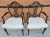 A Pair Of George III Style Mahogany Shield-Back and Upholstered Arm Chairs. Very good vintage condition. Measures 24" in...