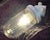 1930s Art Deco Wall Lamp with Porcelain Base and Teardrop-Shaped Glass Shade, 1930s For Sale - Image 5 of 9