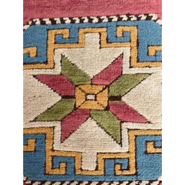 Vintage Turkish Kars Runner For Sale - Image 10 of 18