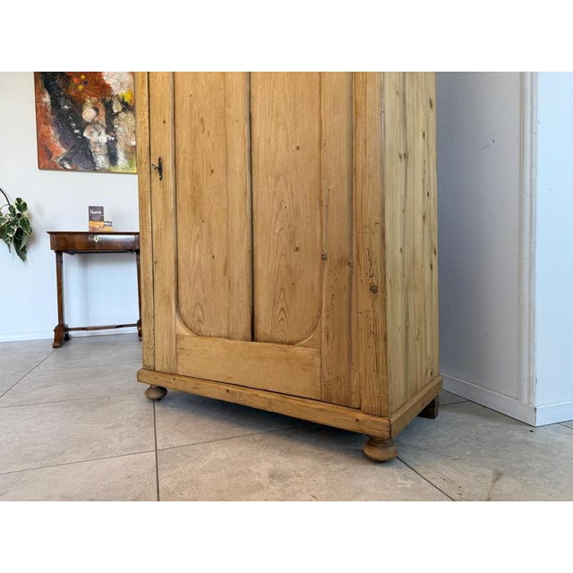 Wood Antique Gründerzeit Farmhouse Cupboard For Sale - Image 7 of 12