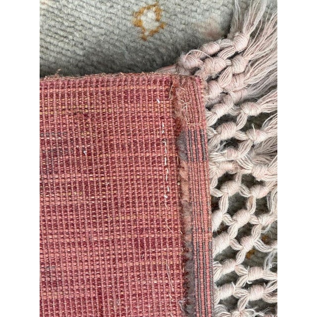 Mid-Century Oushak Rug, 1950s For Sale - Image 16 of 17