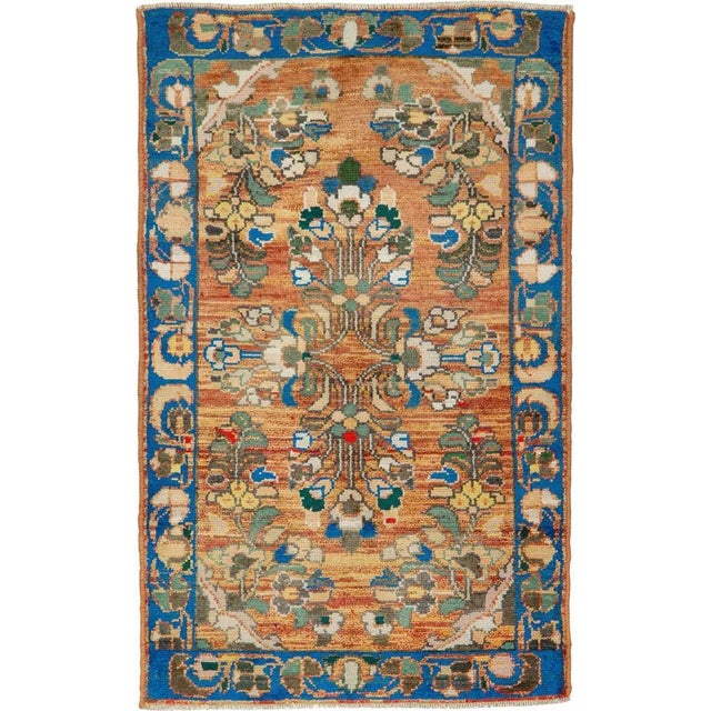 Rustic Vintage Persian Malayer Rug – Size: 2' 1" X 3' 5" For Sale - Image 3 of 3