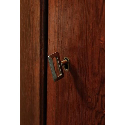 Danish Modern Rosewood Pedestal Cabinet attributed to Johannes Sorth, Denmark, 1966 For Sale - Image 9 of 18