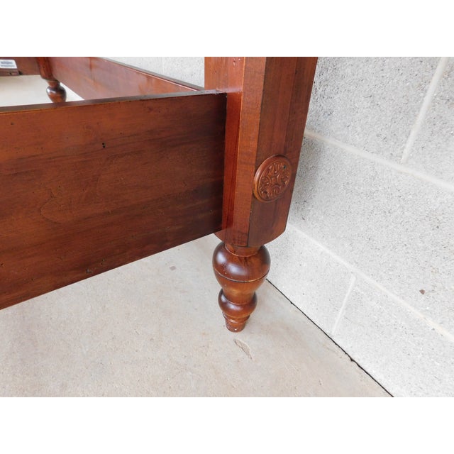 Ethan Allen British Classics California King Size Poster Bed For Sale - Image 14 of 17