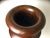 Brown Early 20th Century Mahogany Turned Wood Floor Vase For Sale - Image 8 of 10
