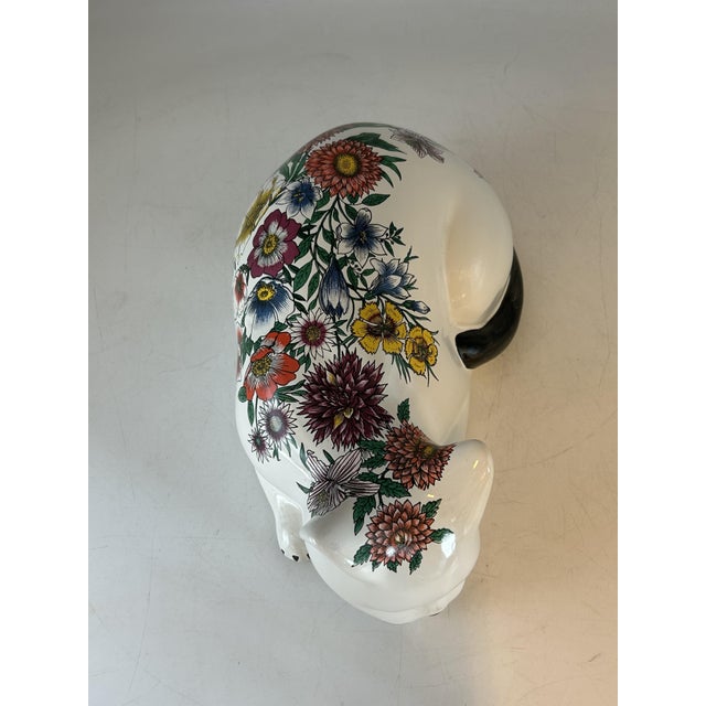 Piero Fornasetti Piero Fornasetti, Cat, 1960s, Porcelain For Sale - Image 4 of 10