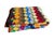 Mid Century Modern Multicolor Handcrafted Crocheted Afghan Throw Blanket For Sale - Image 14 of 15