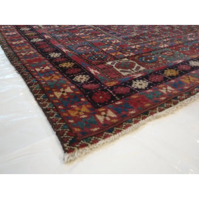 1950s Vintage Signed Bakhtiar Rug - 6′4″ × 15′3″ For Sale - Image 10 of 10