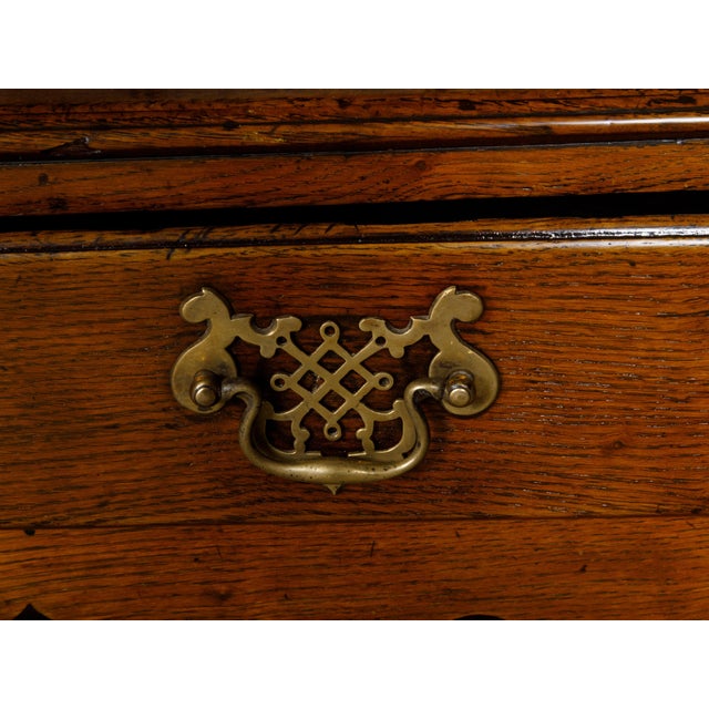 19th Century Welsh Country Cupboard Dresser with Open Shelves and Three Drawers For Sale In Atlanta - Image 6 of 12