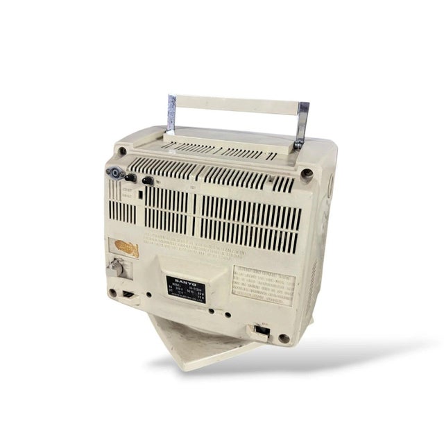 Vintage Space Age Portable Television from Sanyo, 1970s For Sale - Image 7 of 10