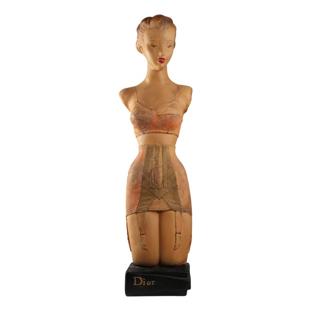 Large Art Deco Display Sculpture by Novita for Dior, France, 1920s For Sale