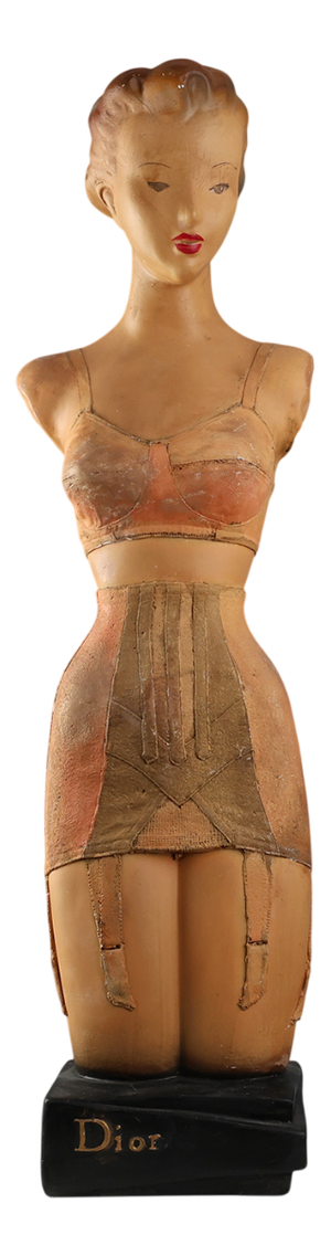 Large Art Deco Display Sculpture by Novita for Dior, France, 1920s