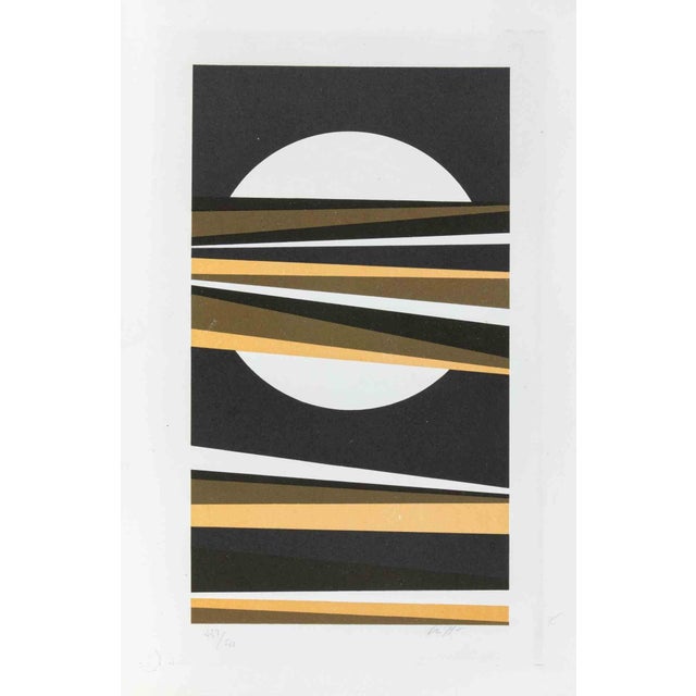 Lithograph on paper realized in 1972. Hand signed and numbered in pencil. Edition of 500. Excellent condition. This piece...