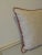 Textile Antique Aubusson Tapestry Square Decorative Pillow For Sale - Image 7 of 9