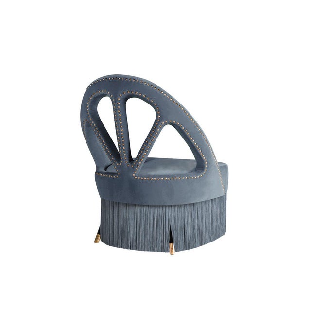 Metal Scarlet Armchairs by Ottiu, Set of 2 For Sale - Image 7 of 9