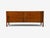 Edmond Spence, Concave Dresser, Stained Wood, Brass, Sweden, 1950s For Sale - Image 4 of 17