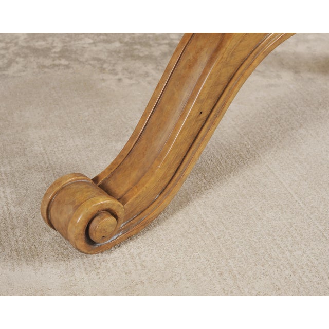 Pair of Michael Taylor Neoclassical Curule d'Orsay Ottoman Benches For Sale - Image 12 of 18