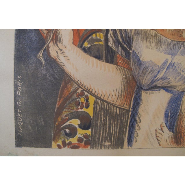 1917 Original French WWI Poster, 3e Emprunt La Paix par la Victoire (Peace through Victory) For Sale - Image 5 of 6