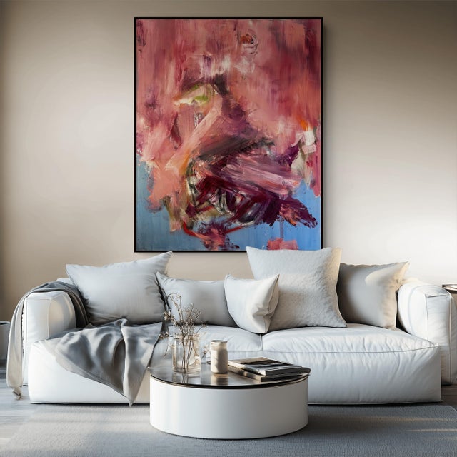 This artwork will be shipped flat within the US. If shipped outside of the US this work will be shipped rolled in a dent-...