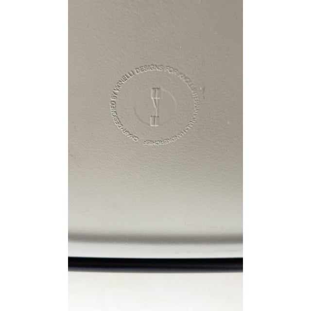 Silver Handkerchief Chairs by Massimo & Lella Vignelli for Knoll, 1980s, Set of 6 For Sale - Image 9 of 18