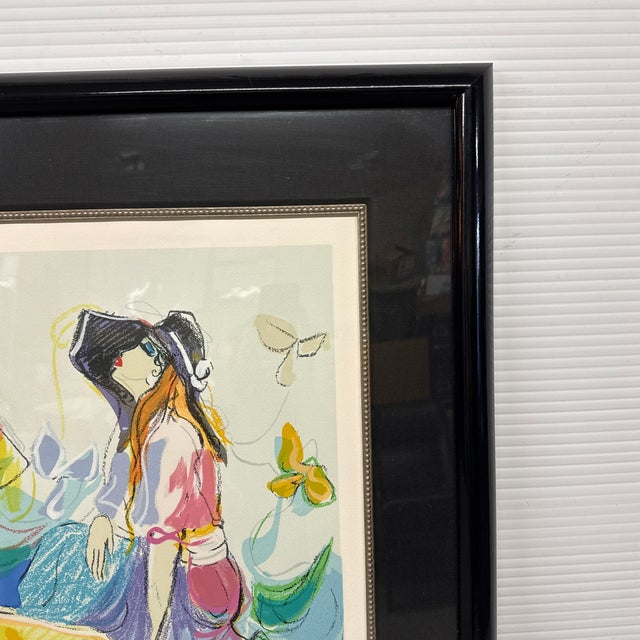 Circa 1994 Isaac Maimon "Les Coquettes I I ", Signed For Sale In San Francisco - Image 6 of 12