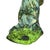 Vintage Handcrafted Verdigris Guanyin Ceramic Sculpture For Sale - Image 11 of 11