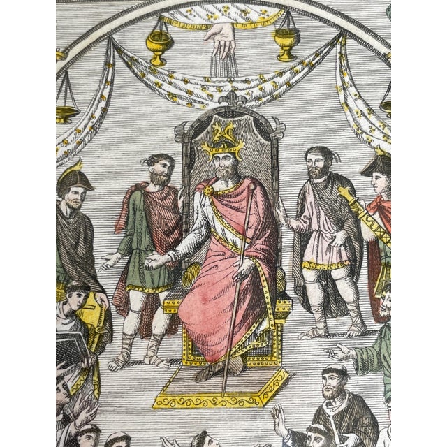 Professionally matted, framed & behind glass hand colored book plate engraving from 1816 book by Dr. Giulio Ferrario....