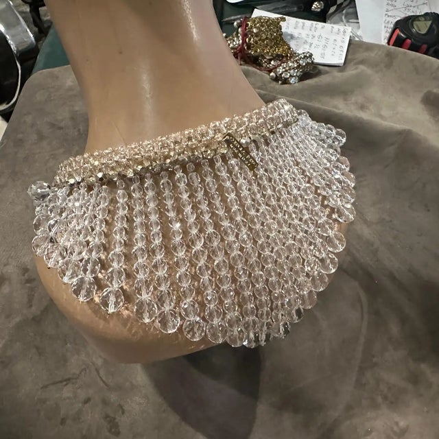 Iconic 21st Century Beaded Crystals Multistrand Necklace by Coppola E Toppo For Sale - Image 15 of 17