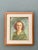 Vintage 1952 Original Oil Portrait on Board For Sale - Image 10 of 12