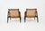 Model 400 Lounge Chairs attributed to Hartmut Lohmeyer for Wilkhahn, 1950s, Set of 2 For Sale - Image 6 of 13
