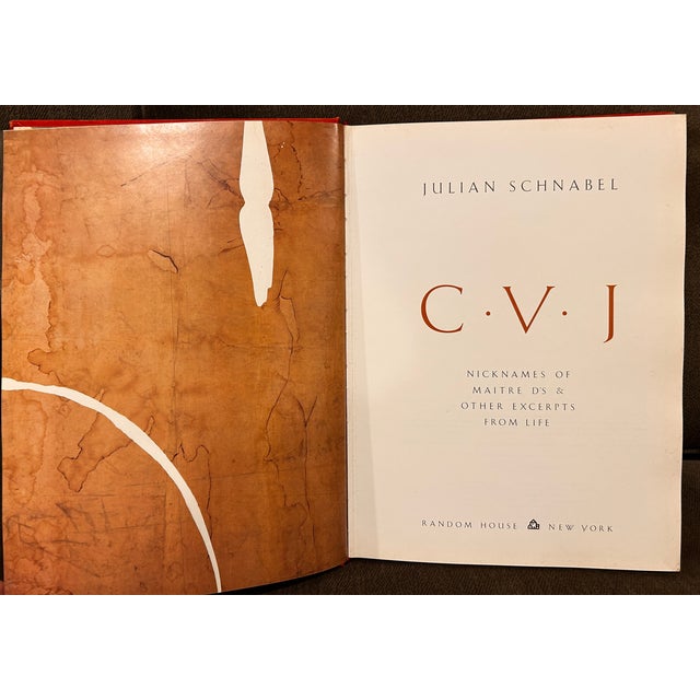 Modern 1987 Cvj: Nicknames of Maitre d'S and Other Excerpts From Life by Julian Schnabel For Sale - Image 3 of 10