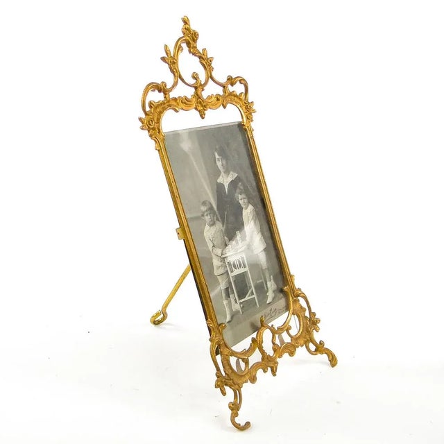French Bronze Rococo Frame, 1890s For Sale - Image 4 of 10
