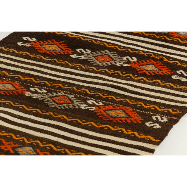 1960s Turkish Anatolian Hallway Runner Rug For Sale - Image 6 of 10