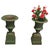 Green Vintage Cast Iron Garden Planters, 1960, Set of 2 For Sale - Image 8 of 8