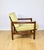 Vintage Armchair in Olive Lemon Velvet, 1970s For Sale - Image 4 of 11