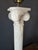 Alabaster Mid 19th Century Hand Carved Italian Alabaster Neoclassical Column Table Lamps - a Pair For Sale - Image 8 of 18