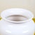 White Glazed Terracotta Vase For Sale - Image 4 of 9