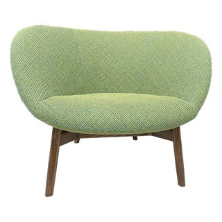 Keilhauer 71150 Walnut Lounge Chair Mid-Century Inspired For Sale